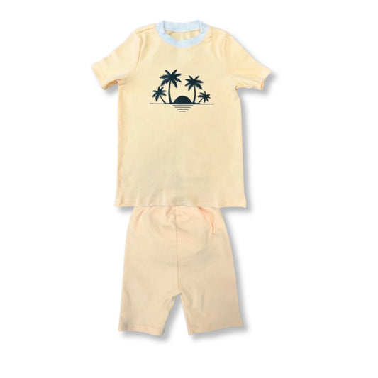 Island Sunrise | Peejamas Sets (Matching Shirt & Short)