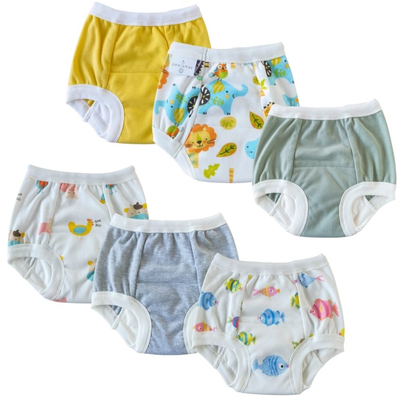 MOEMOE BABY Training Underwear 8 Pack Cotton Potty Training Pants for  Toddler Boys and Girls 2-7T : Baby 